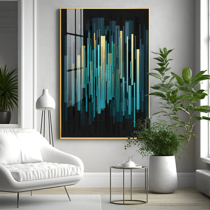 Celestial Harmony Premium Acrylic Vertical Wall Art
