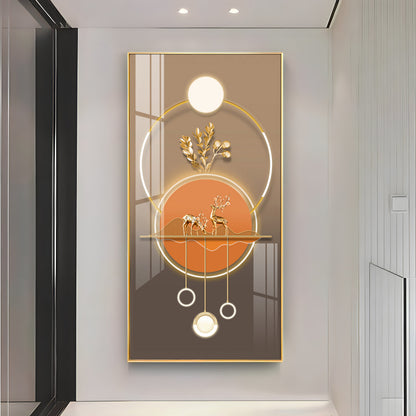 Equine Elegance Premium Acrylic Vertical Wall Art