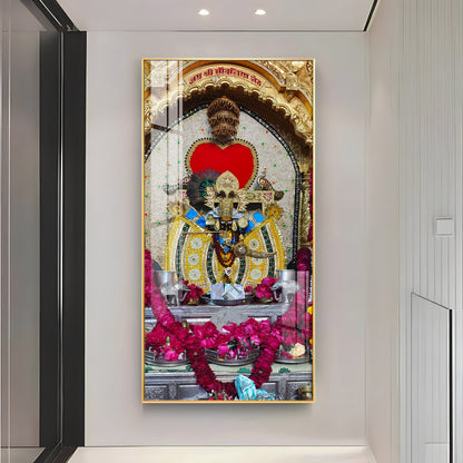 Shri Sanwaliya Seth Ji Premium Acrylic Vertical Wall Art