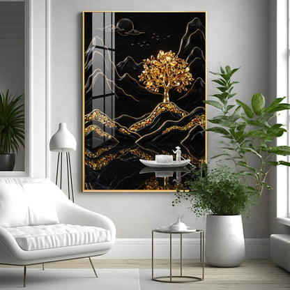Tree Of Life Premium Acrylic Vertical Wall Art