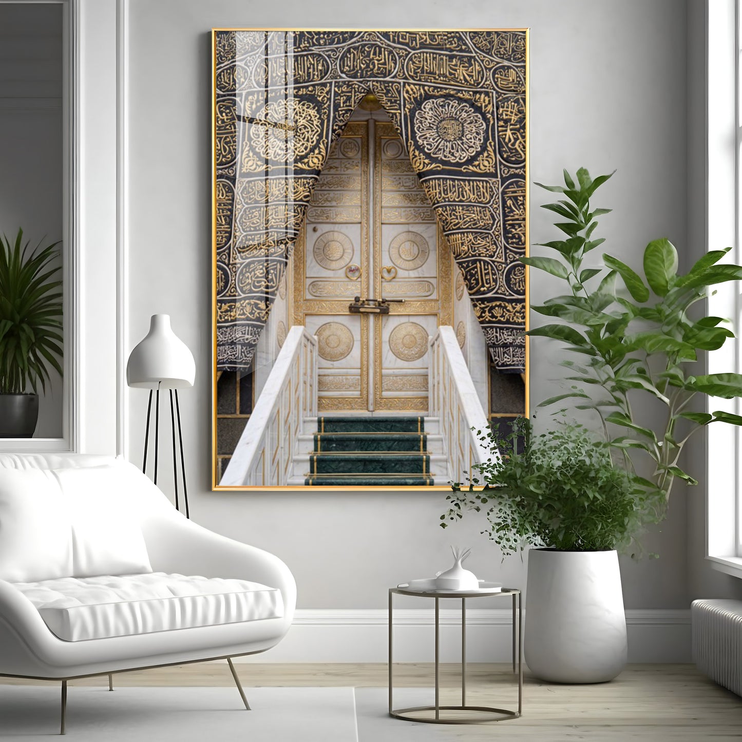 Kaaba Door Premium Acrylic Vertical Wall Art