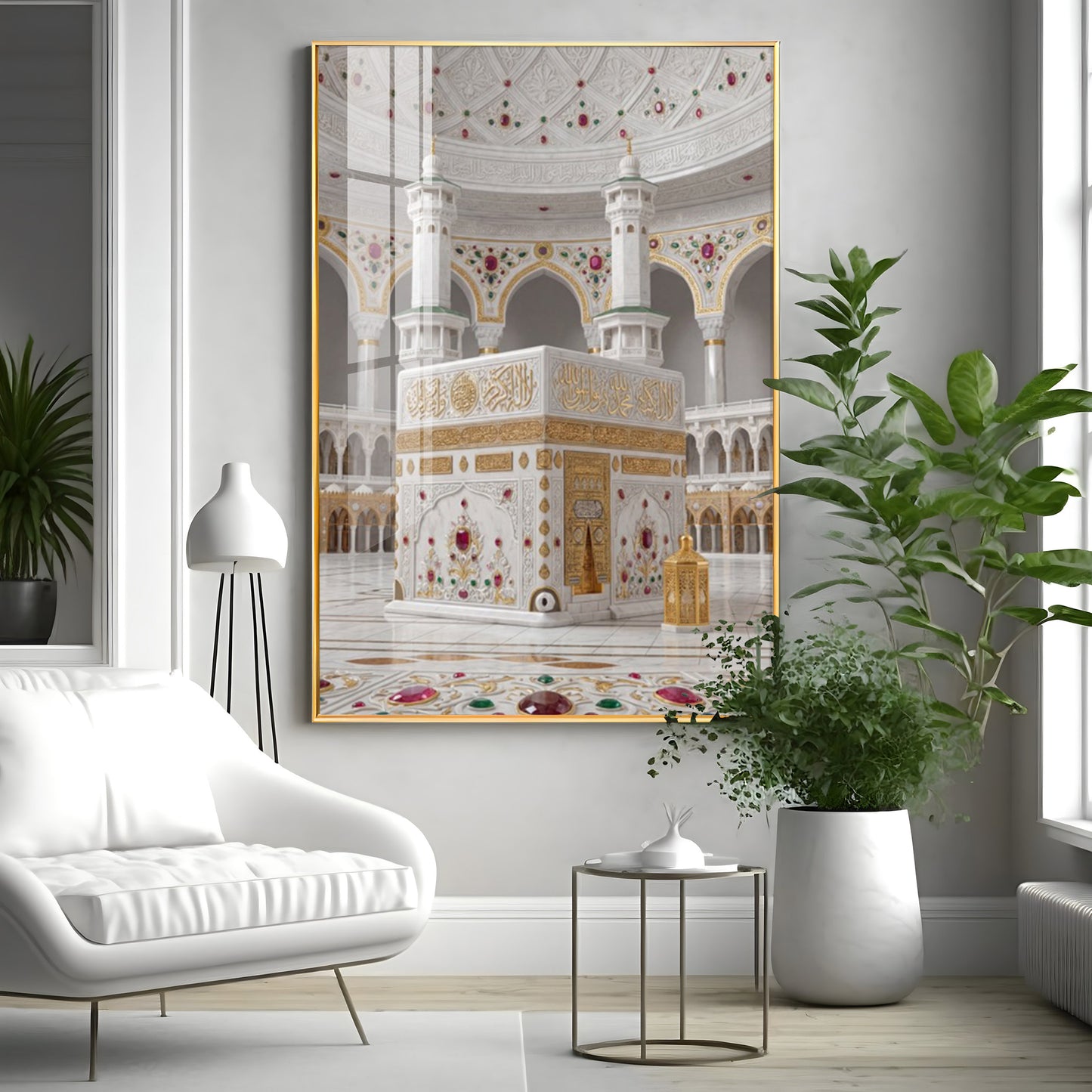 Masjid al-Haram in Mecca Premium Acrylic Vertical Wall Art