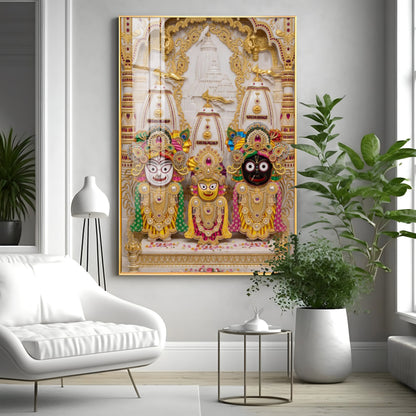 Jagannath Prabhu Serenity Premium Acrylic Vertical Wall Art