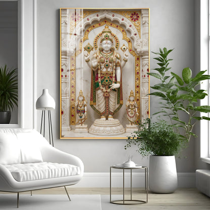 Spiritual Hindu Lord Premium Acrylic Vertical Wall Art