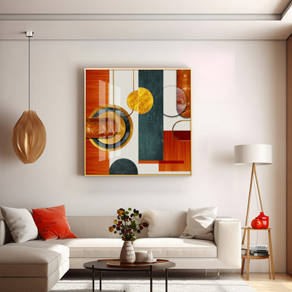 Modern Simple Style Premium Acrylic Square Wall Art