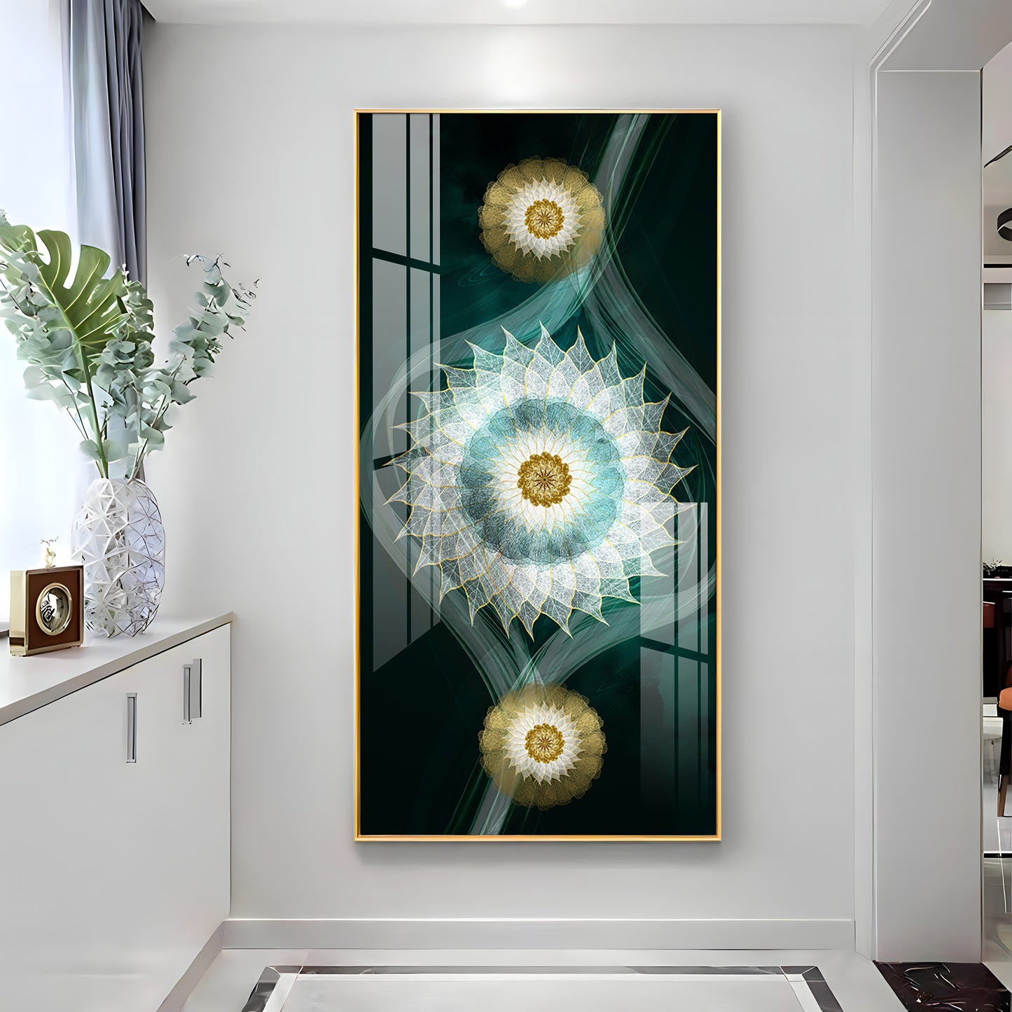 Evil Eye Theme Premium Acrylic Vertical Wall Art