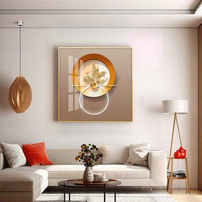 Symbolizing Nature & Elegance Premium Acrylic Square Wall Art