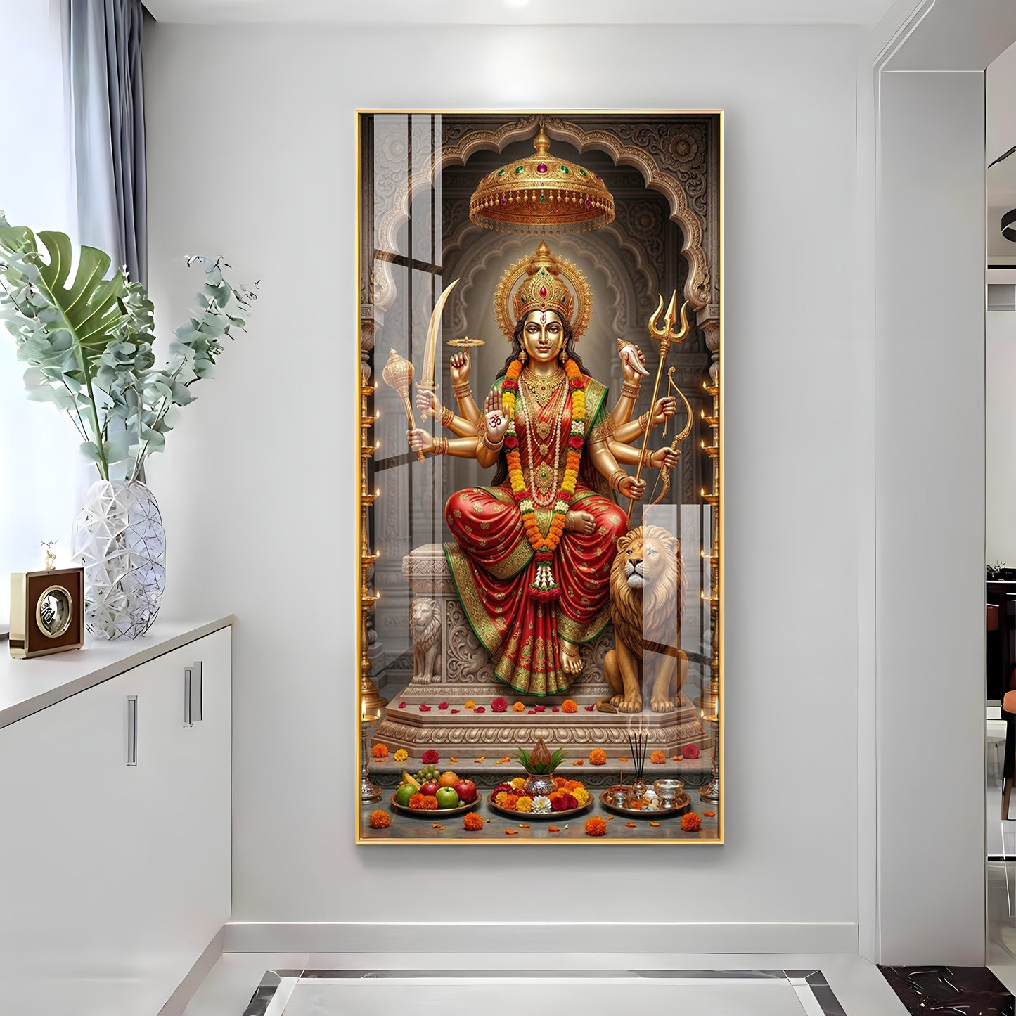 Goddess of Strength Premium Acrylic Vertical Wall Art