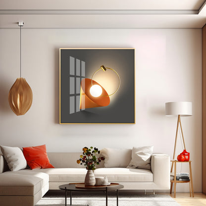 Abstract Geometrical Patterns Premium Acrylic Square Wall Art