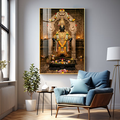 Pandurang Vittha Premium Acrylic Vertical Wall Art
