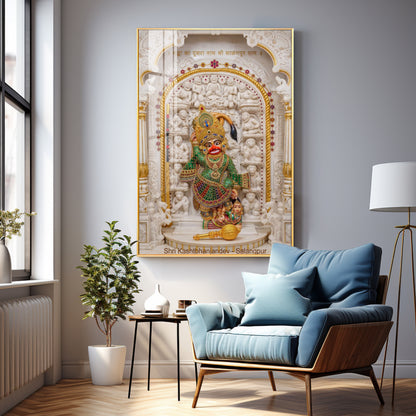 Divine Shri Kashtbhanjandev Premium Acrylic Vertical Wall Art
