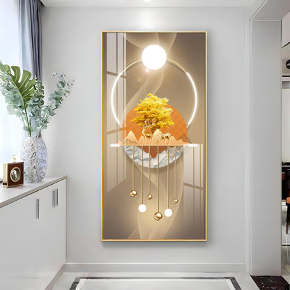 Nature's Embrace Premium Acrylic Vertical Wall Art