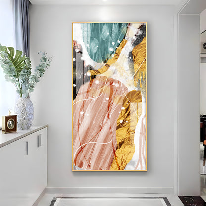 Abstract Aura Premium Acrylic Vertical Wall Art