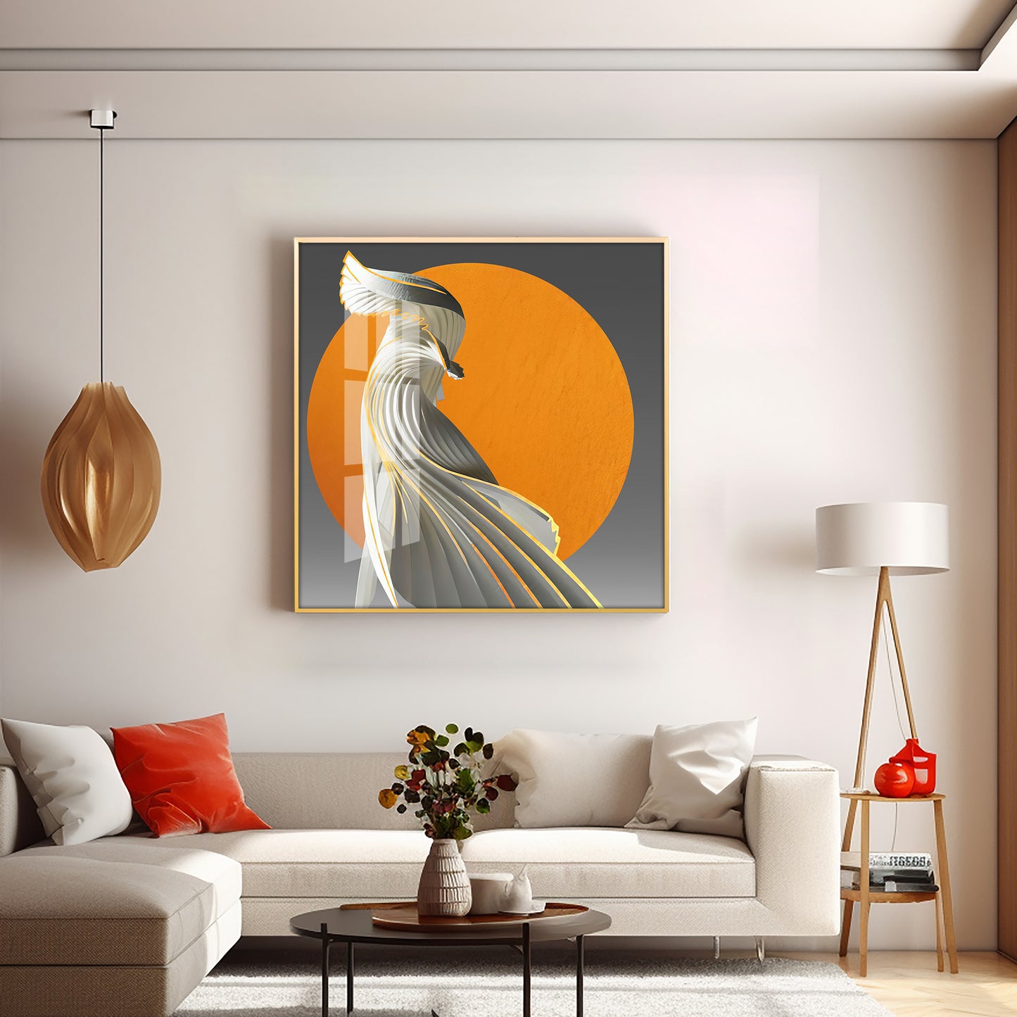 Creative Abstract Premium Acrylic Square Wall Art