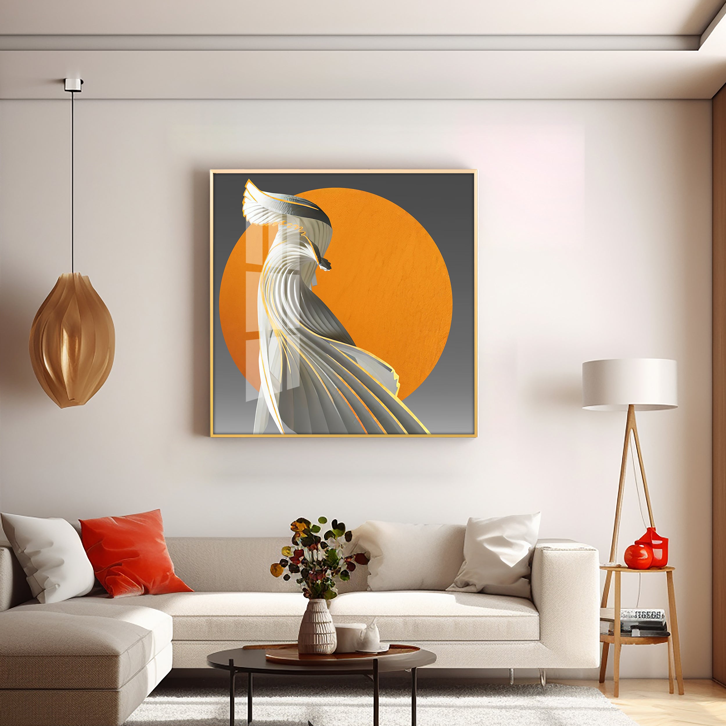 Creative Abstract Premium Acrylic Square Wall Art