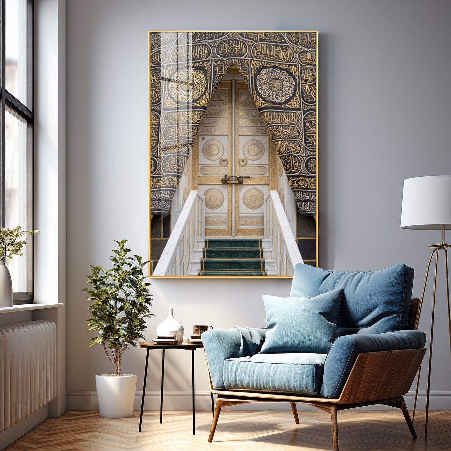 Kaaba Door Premium Acrylic Vertical Wall Art