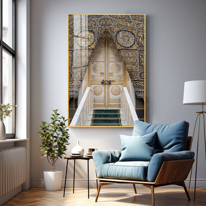 Kaaba Door Premium Acrylic Vertical Wall Art