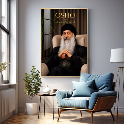 Osho Premium Acrylic Vertical Wall Art