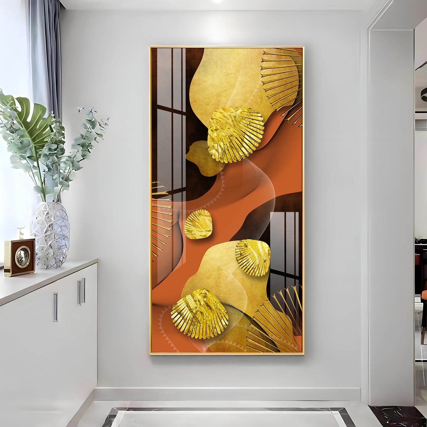 Luxe Aura Premium Acrylic Vertical Wall Art