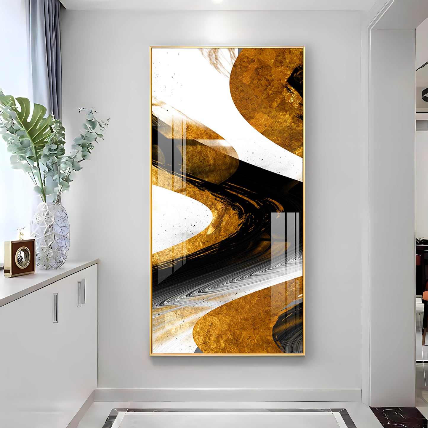 Modern Muse Canvas Premium Acrylic Vertical Wall Art