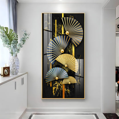 Modern Minimalist Fish Premium Acrylic Vertical Wall Art