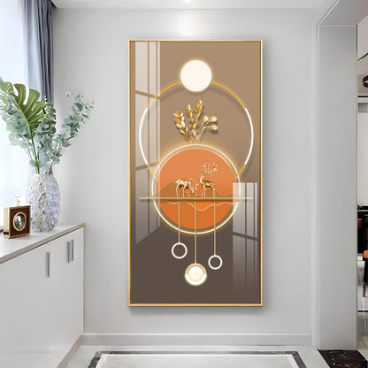 Majestic Mane Premium Acrylic Vertical Wall Art