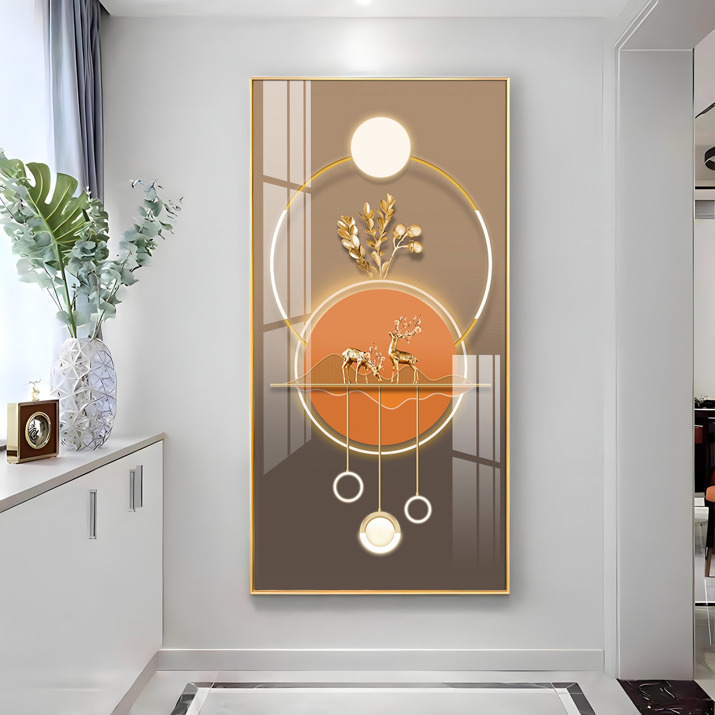 Equine Elegance Premium Acrylic Vertical Wall Art