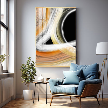 Vibrant Harmony Premium Acrylic Vertical Wall Art