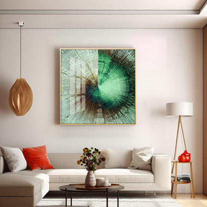 Sphere of Serenity Premium Acrylic Square Wall Art