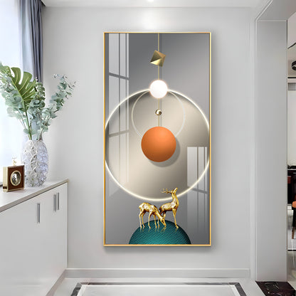 Elegant Entryway Premium Acrylic Vertical Wall Art