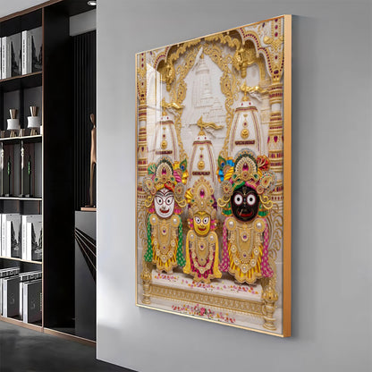 Jagannath Prabhu Serenity Premium Acrylic Vertical Wall Art