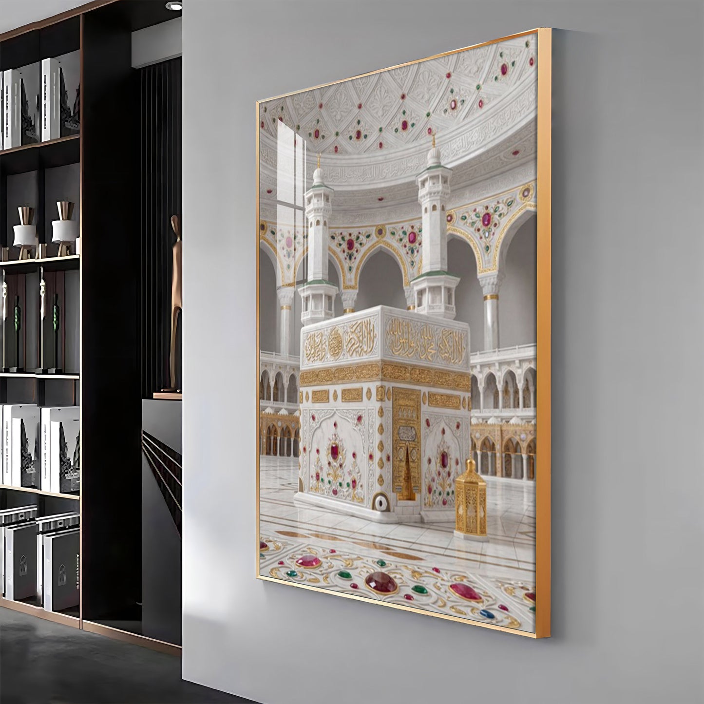 Masjid al-Haram in Mecca Premium Acrylic Vertical Wall Art