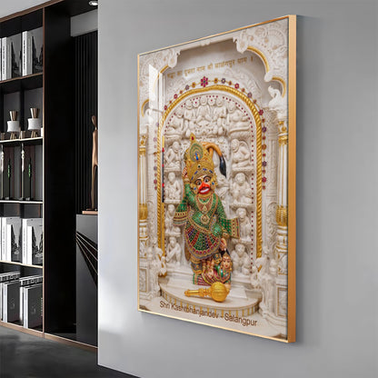 Divine Shri Kashtbhanjandev Premium Acrylic Vertical Wall Art