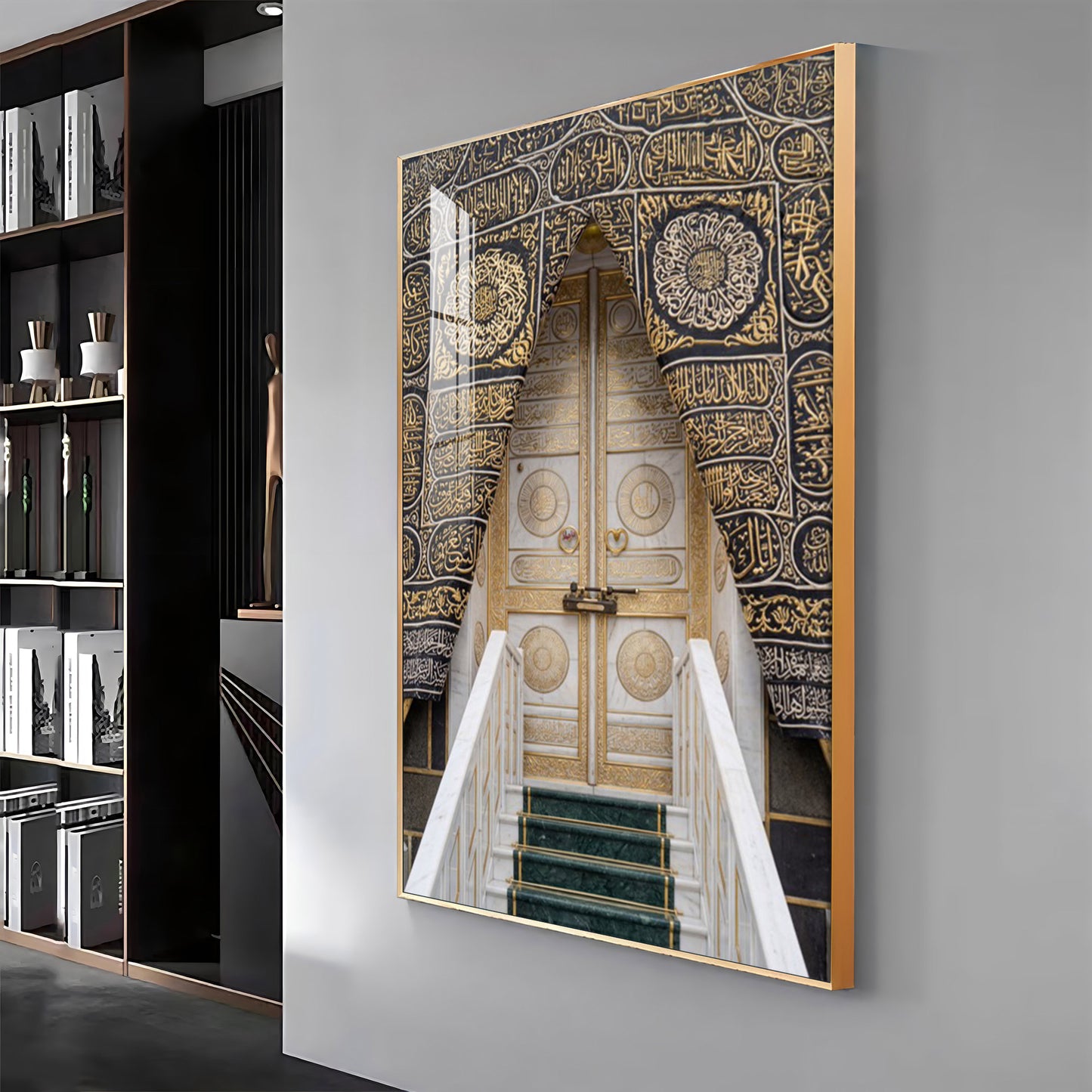 Kaaba Door Premium Acrylic Vertical Wall Art