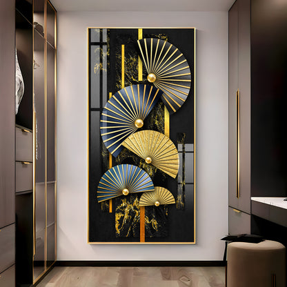 Modern Minimalist Fish Premium Acrylic Vertical Wall Art