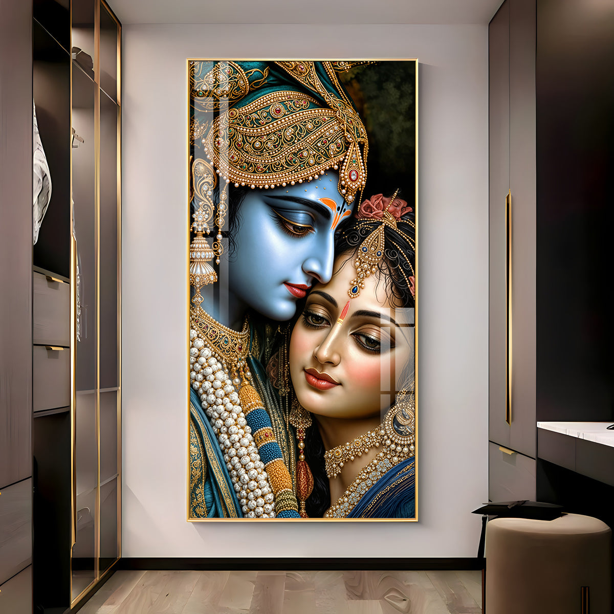 Sacred Love Premium Acrylic Vertical Wall Art