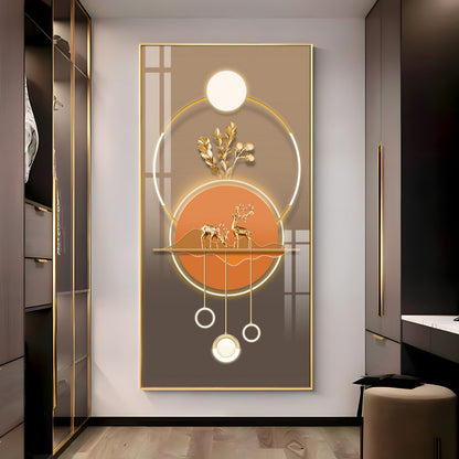 Equine Elegance Premium Acrylic Vertical Wall Art