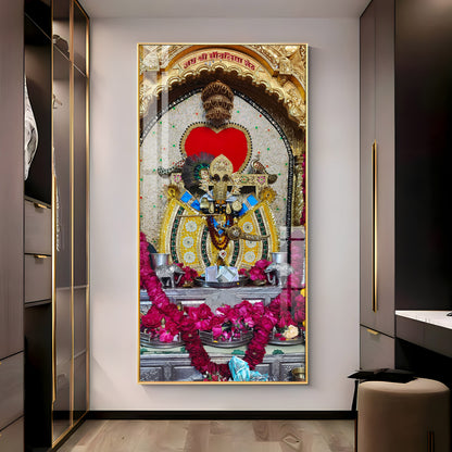 Shri Sanwaliya Seth Ji Premium Acrylic Vertical Wall Art