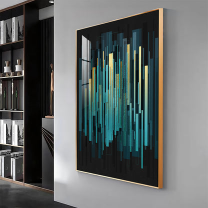 Celestial Harmony Premium Acrylic Vertical Wall Art
