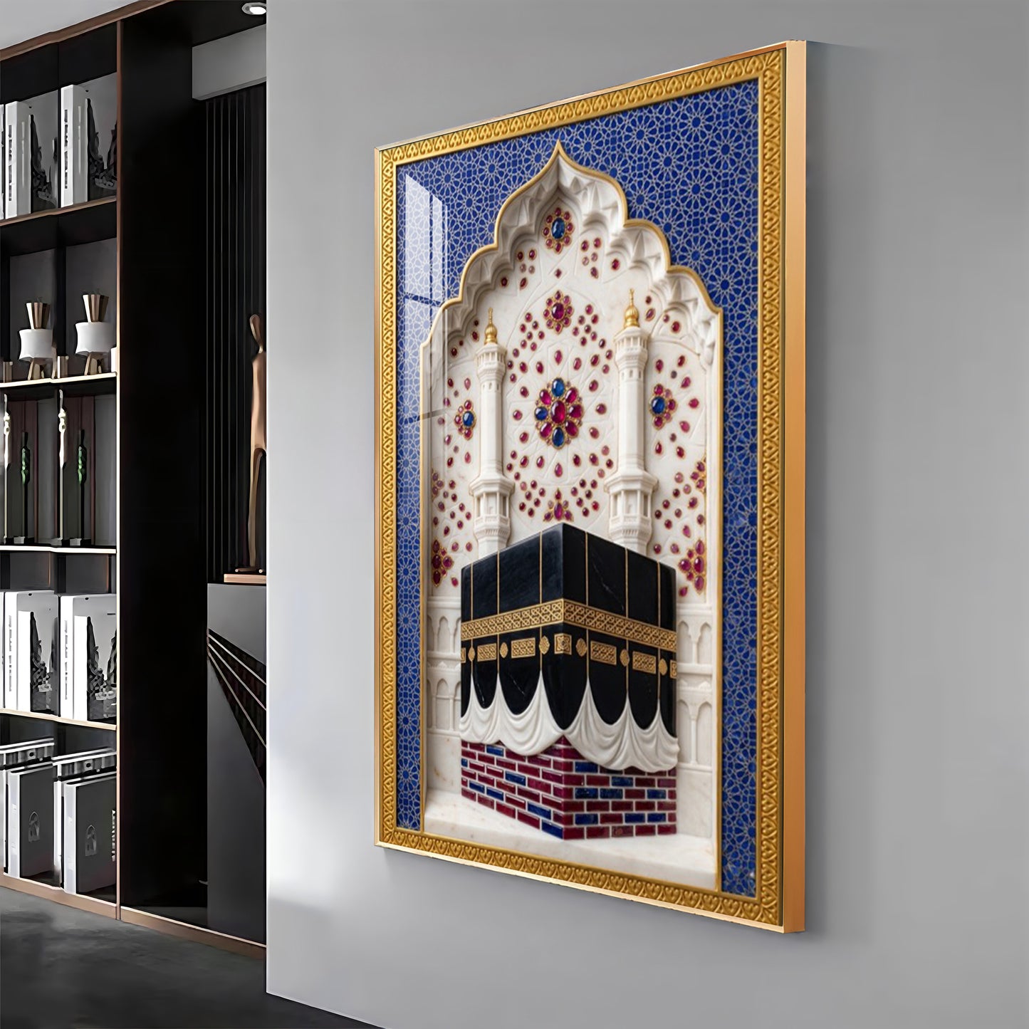 Holy Kaaba In Makkah Premium Acrylic Vertical Wall Art