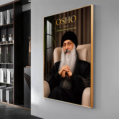 Osho Premium Acrylic Vertical Wall Art