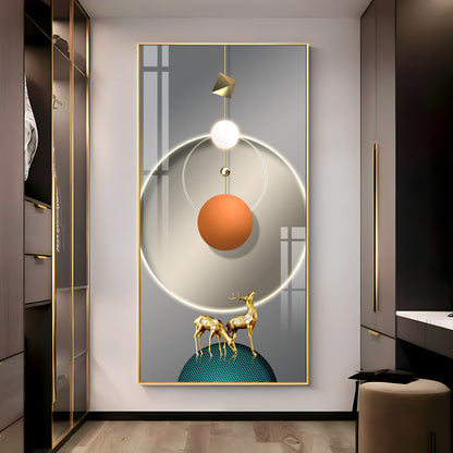 Elegant Entryway Premium Acrylic Vertical Wall Art