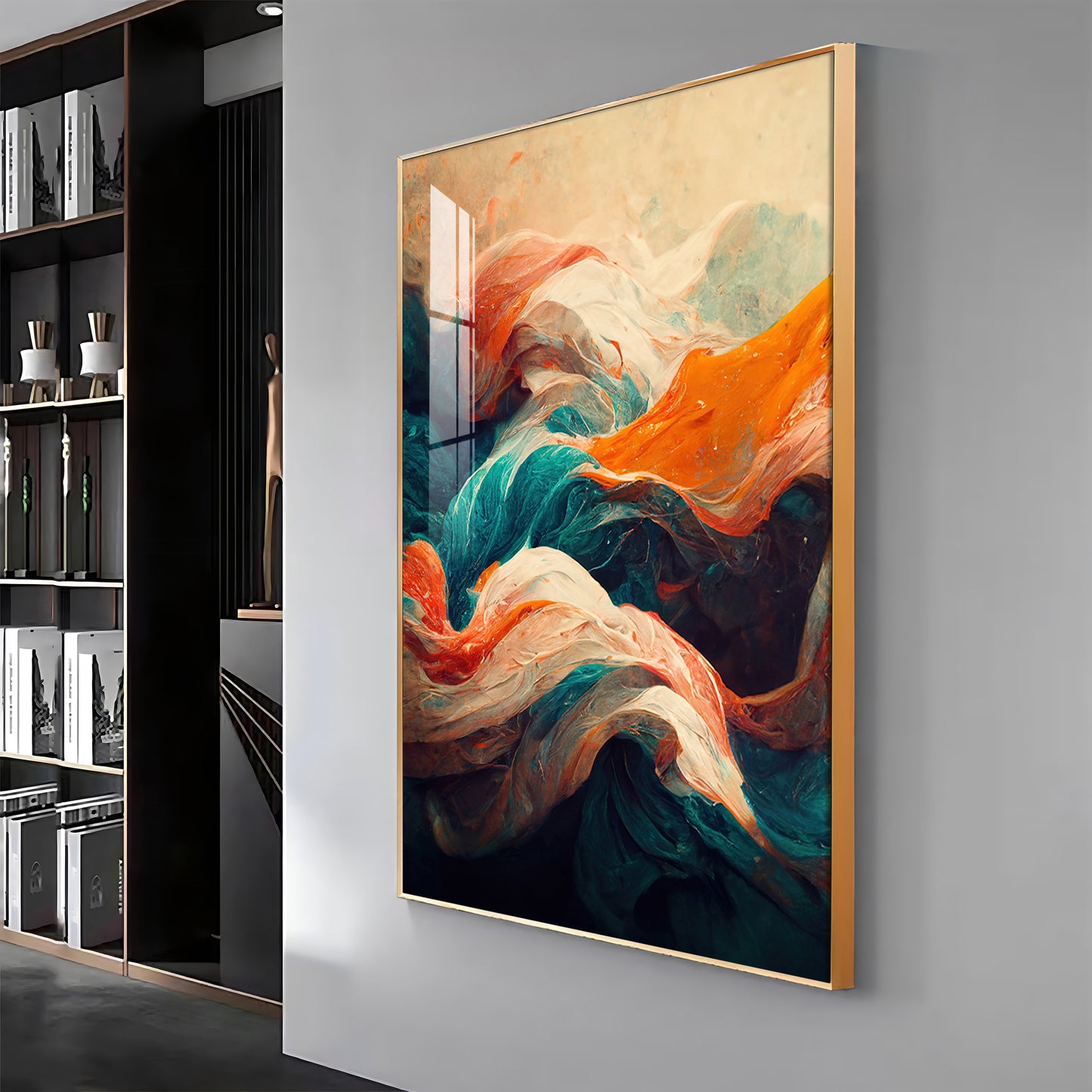 Colorwave Bliss Premium Acrylic Vertical Wall Art