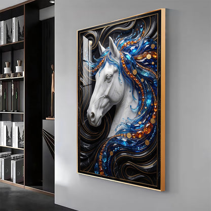 Mystic Horse Premium Acrylic Vertical Wall Art