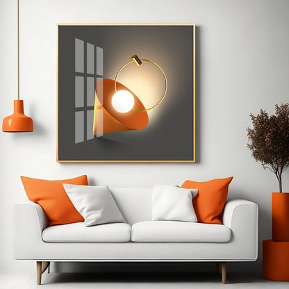 Abstract Geometrical Patterns Premium Acrylic Square Wall Art