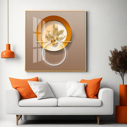 Symbolizing Nature & Elegance Premium Acrylic Square Wall Art