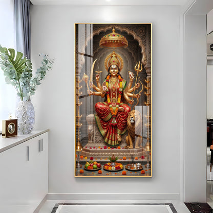 Goddess of Strength Premium Acrylic Vertical Wall Art
