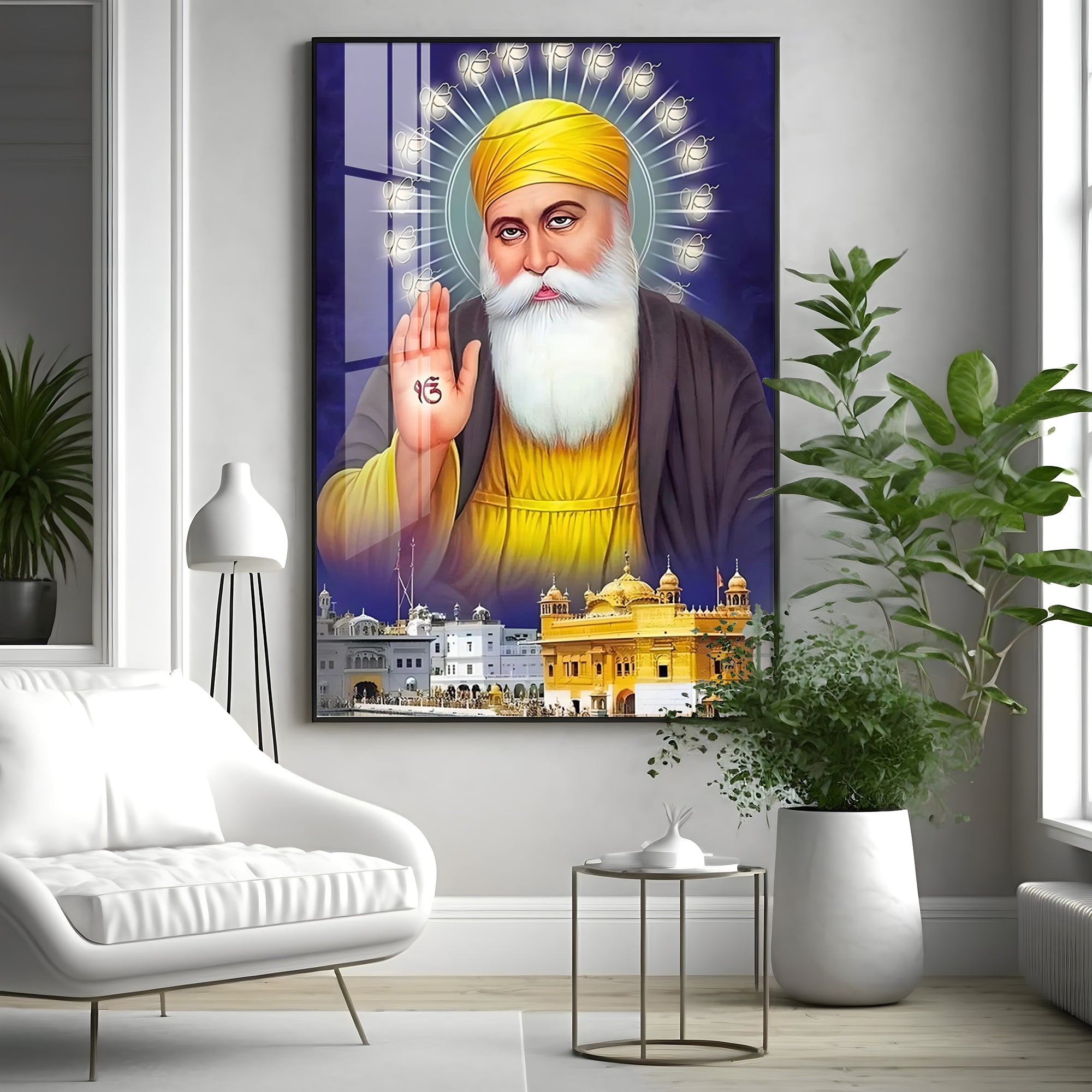 Guru's Wisdom Premium Vertical Acrylic Wall Art - The Next Decor