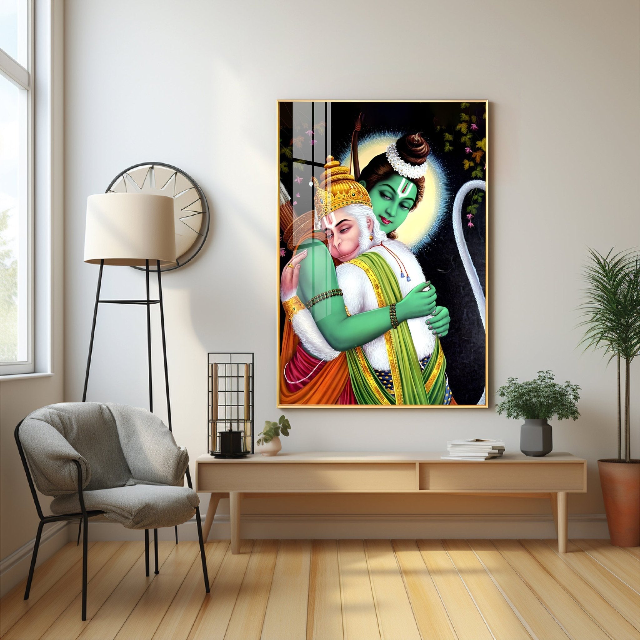 Harmonious Hearts Premium Vertical Acrylic Wall Art - The Next Decor