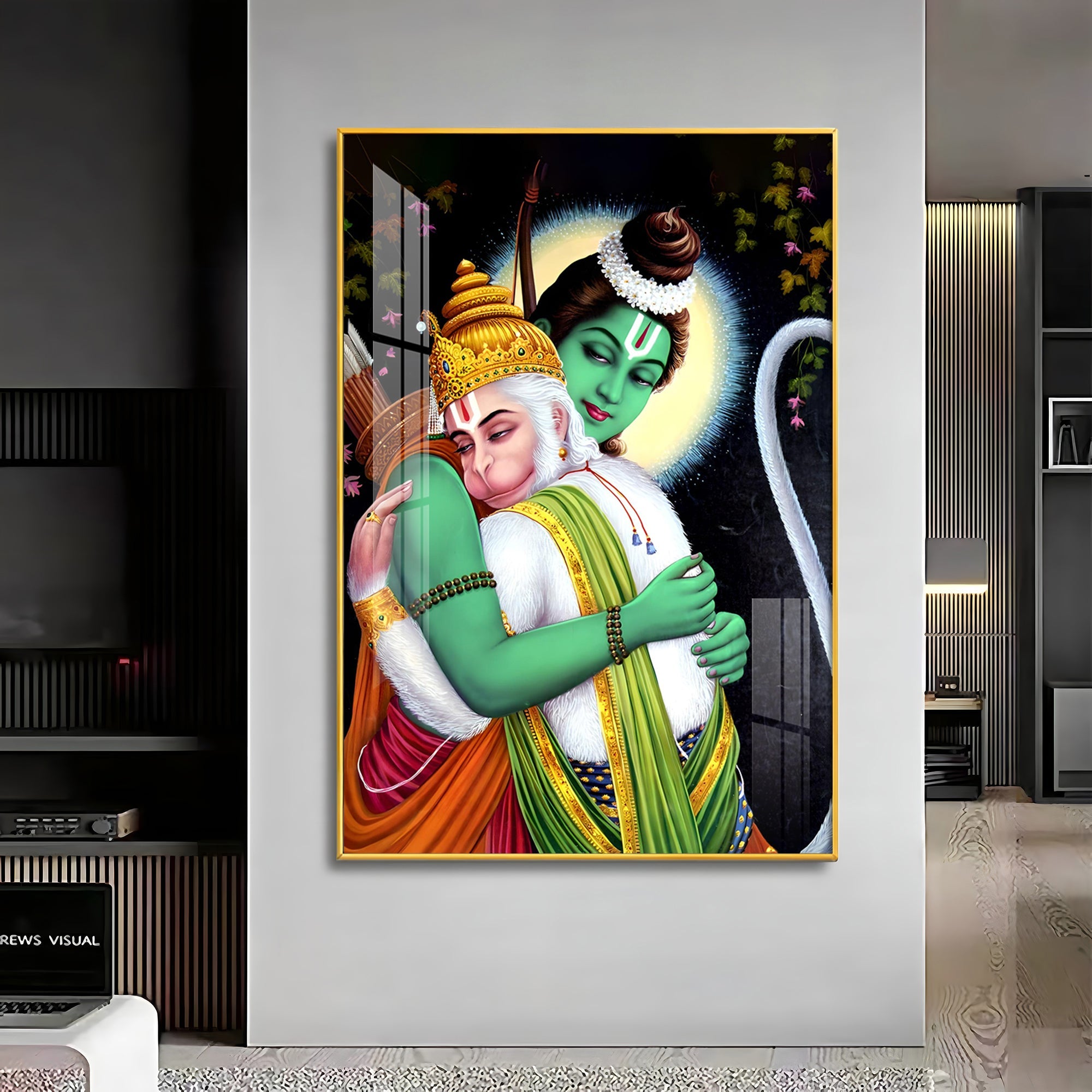 Harmonious Hearts Premium Vertical Acrylic Wall Art - The Next Decor